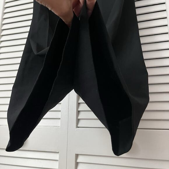 Chanel black pants, vintage 80's straight leg trousers high-rise size IT 36/XS-S - Picture 2 of 11